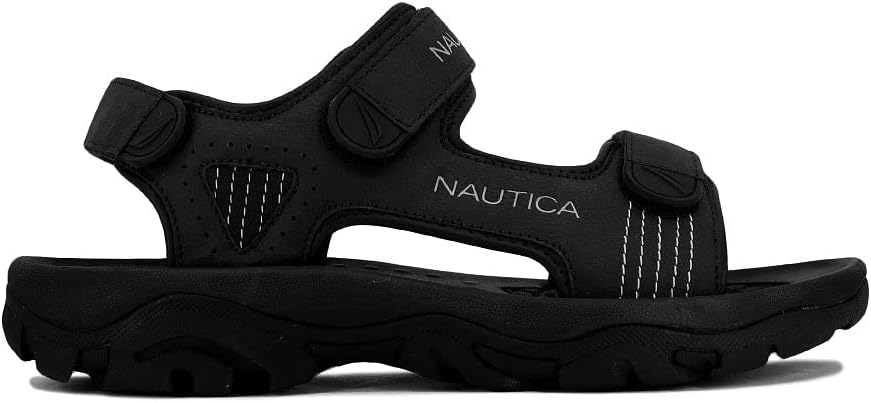 Nautica Men's Senecca Sandals Black PO#361584