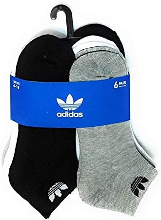 Adidas Men's 6 Original Low Cut Athletic Socks 5142615A