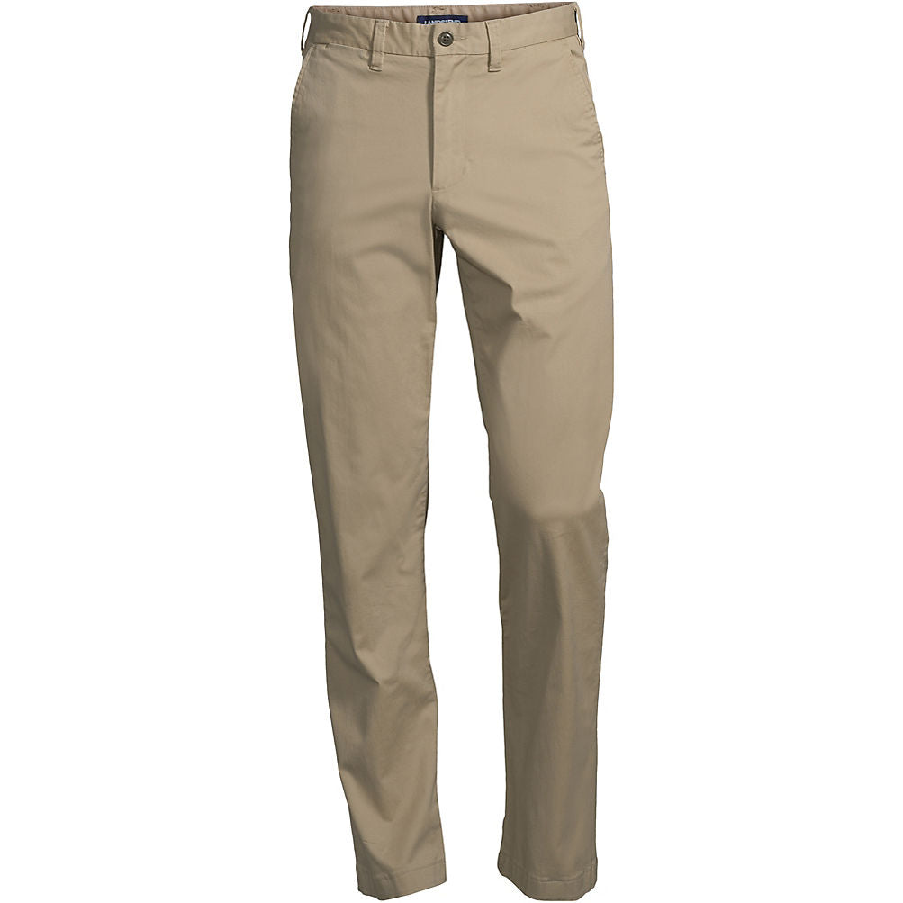 Lands' End 501593 Men's Tall Traditional Fit Comfort-First Knockabout Chino Pants