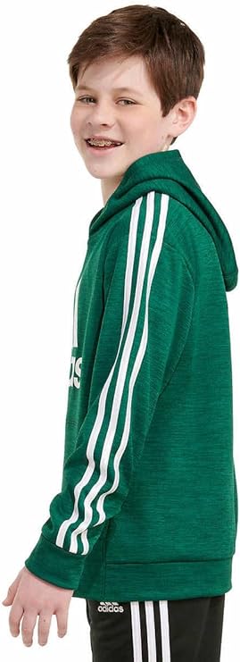 Adidas Youth Tech Fleece Pullover Hoodie 1417184 Green