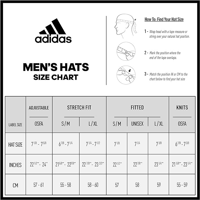 Adidas Men's Wide Cuff Fold Beanie