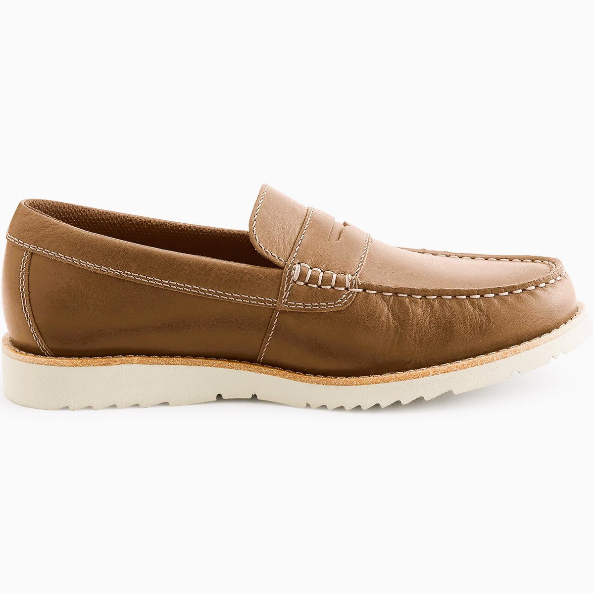 Lands' End Men's Comfort Casual Leather Penny Loafers 520215