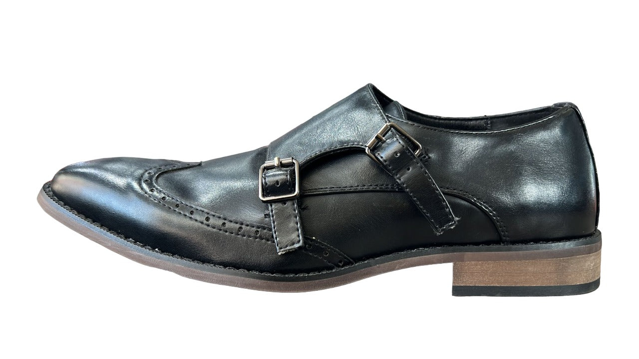Goliaman Men's G1713 Black Dress Shoe