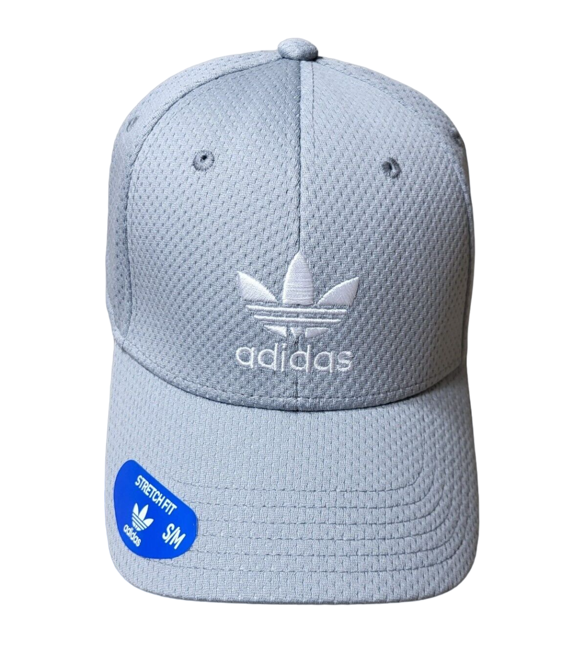 Adidas Men's Trefoil Logo Zig Stretch Fit Baseball Golf Cap5150905A